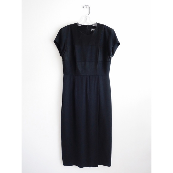 minimalist midi dress